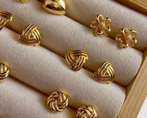 Beautiful stud earrings are available at our store 3000 Tshs each Good quality 📍Mwanza Tanzania 255 769 044 566 for Inquiries